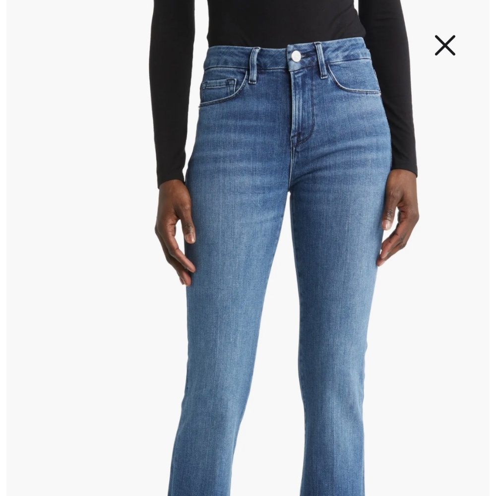 Frame Le Mini Boot Jeans size 24